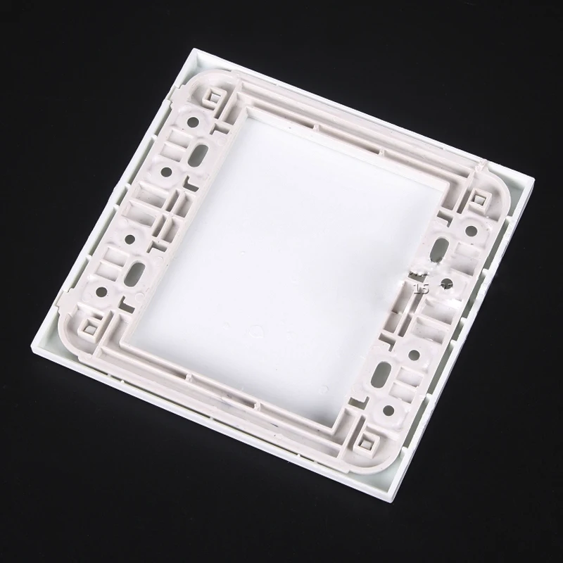 120 Type Wall Switch Panel Socket Whiteboard Cover Blank Panel 120*117mm