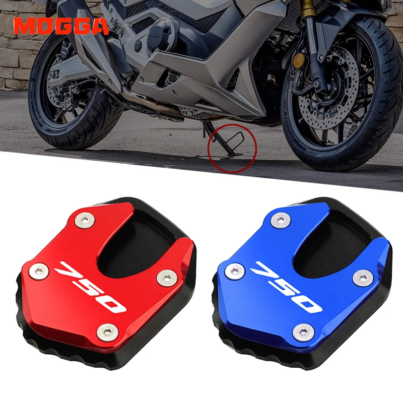 

For HONDA Forza 750 FORZA750 2020 2021 2022 Motorcycle CNC Aluminum Kickstand Foot Side Stand Support Extension Enlarger Plate