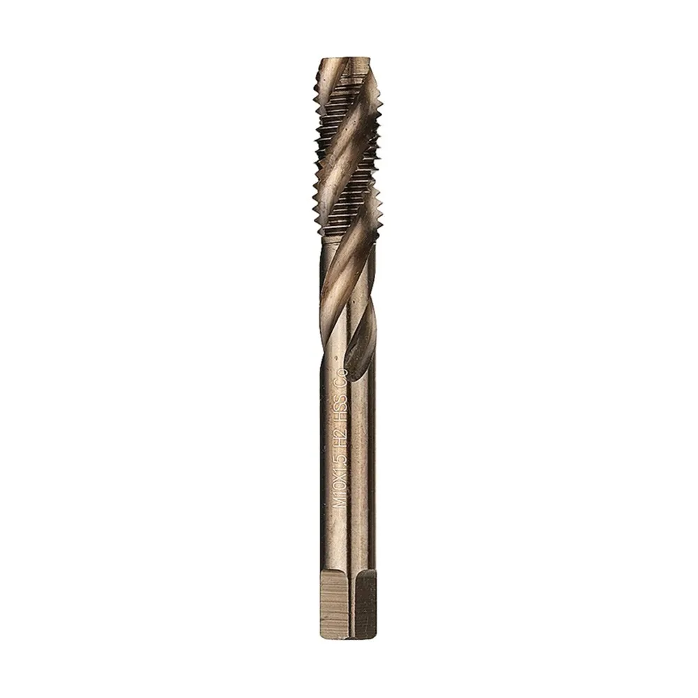 Imagem -06 - Torneira Hss Cobalt M35 Máquina Sprial Flautas Torneiras Métrica Parafuso da Mão Direita Ferramentas de Reparo Acessórios M3-m10