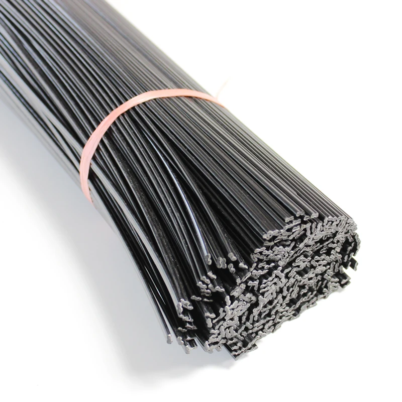 

1m long black ABS PE PP PPR plastic welding rods solder soldering sttick for auto car bumper repair