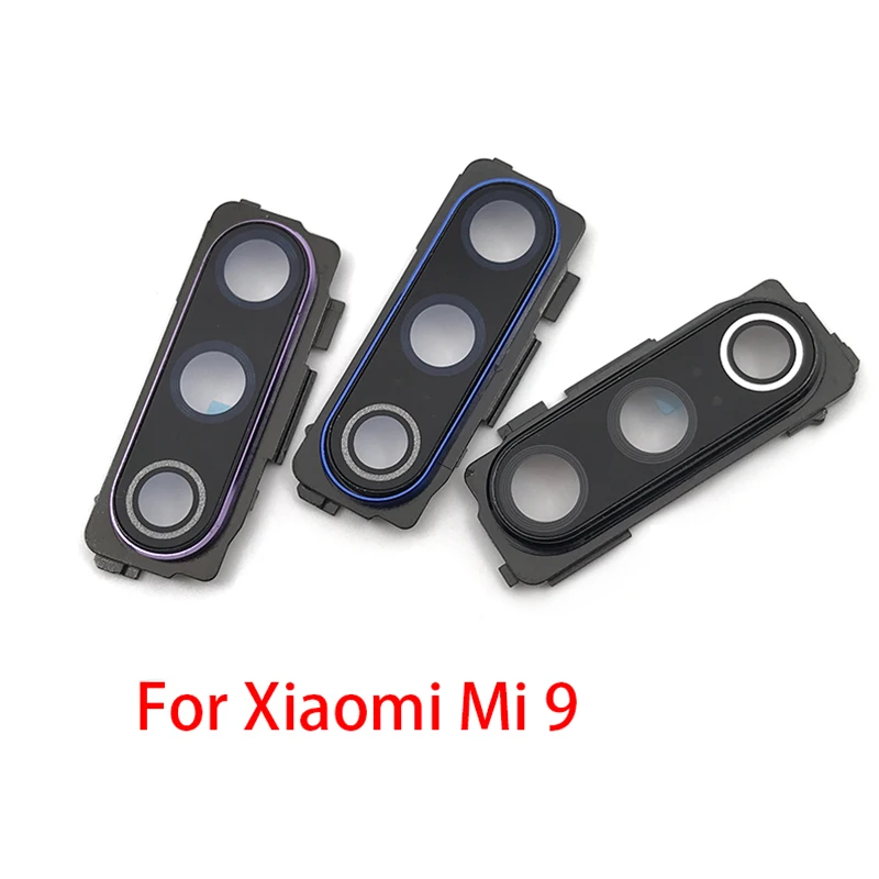 New Rear Back Camera Glass Lens For Xiaomi Mi 9 Mi9 / Mi 9 Se / Mi 9T Pro Camera Glass With Glue Adhesive