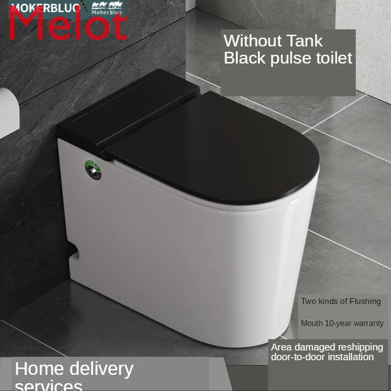 Water Tank-Free Smart Pulse Toilet Toilet Flush Toilet for Home Use Small Apartment Toilet