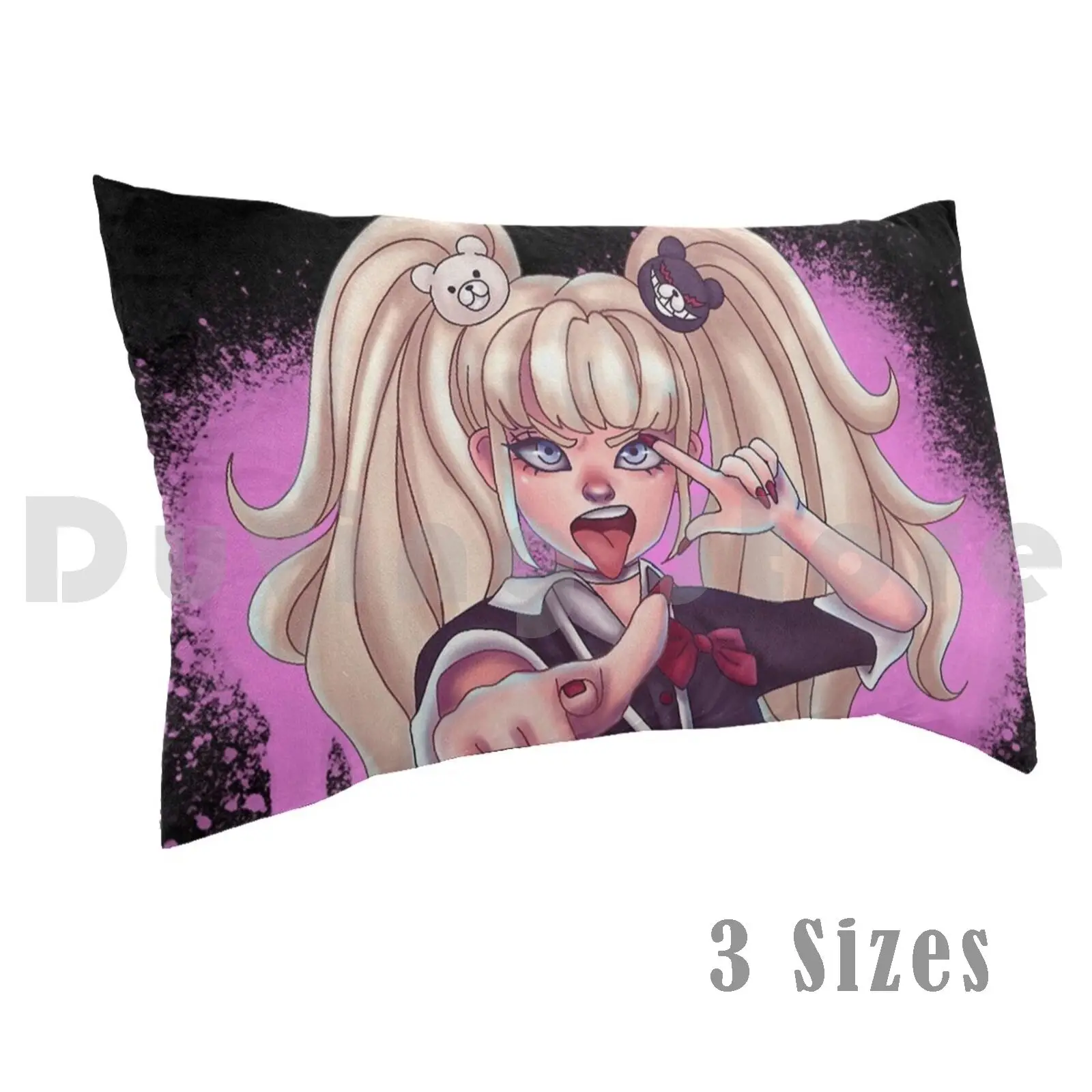 Pillow Case Junko Enoshima Hat Junko Enoshima Danganronpa Anime Enoshima Junko Monokuma Gamer