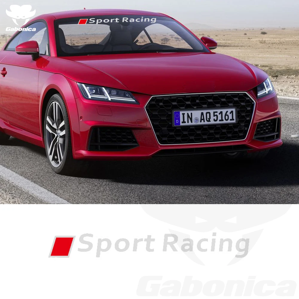 

Sport Racing Car Windows Sticker For Audi Sline RS Quattro A3 A4 A5 A6 A7 A8 TT Q3 Q5 Q7 S3 S4 S5 S6 B6 B7 B8 B9 C6 R8