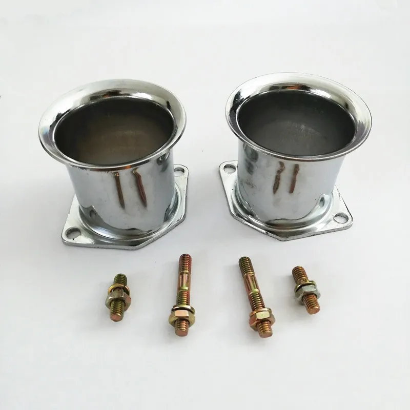 Chrome air horns replacement for Solex Dellorto Weber EMPI IDF 40 44 48 IDF 40idf 44idf 48idf  Carburetor