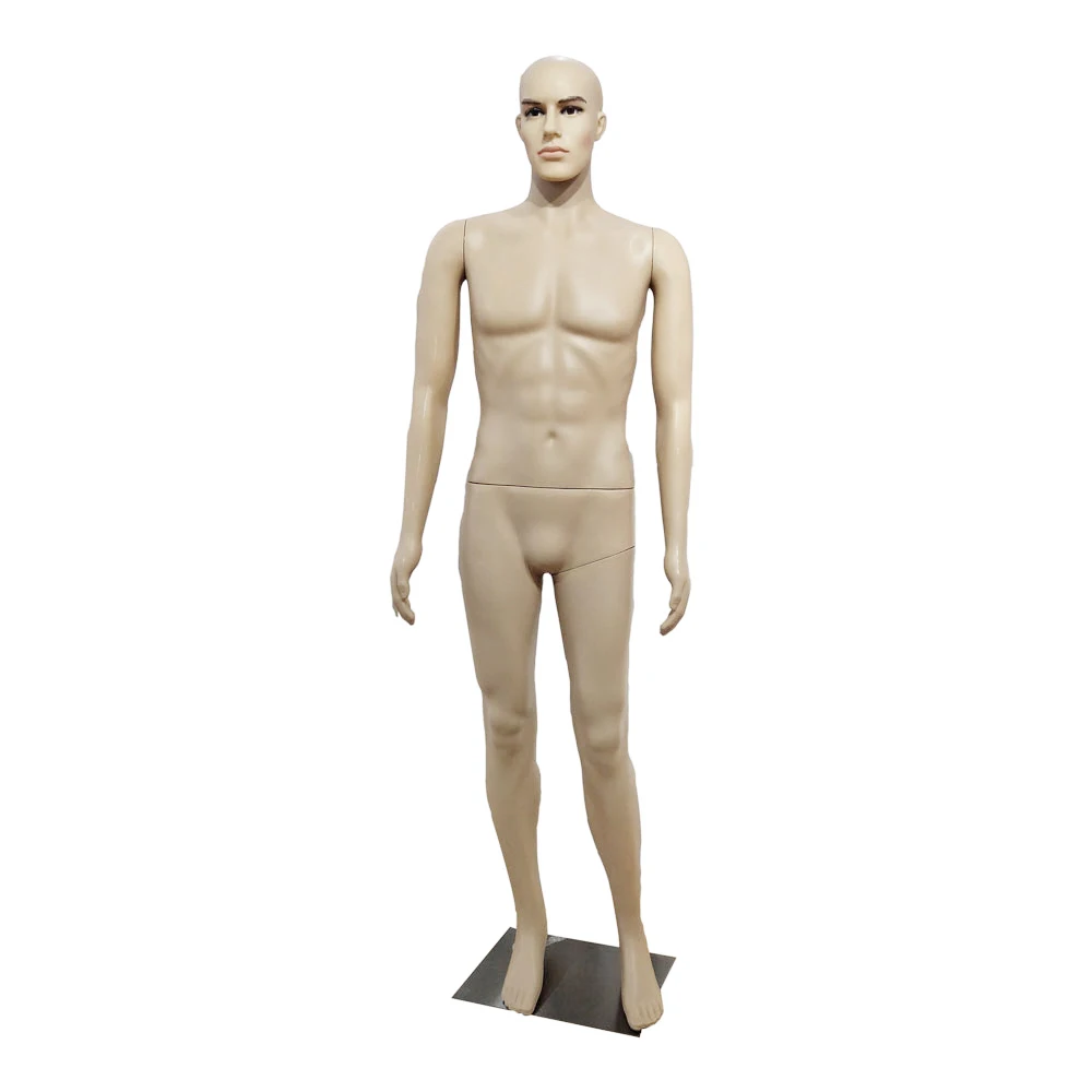 K3 Male Straight Hand Straight Foot Body Model Mannequin Skin Color US  Warehouse