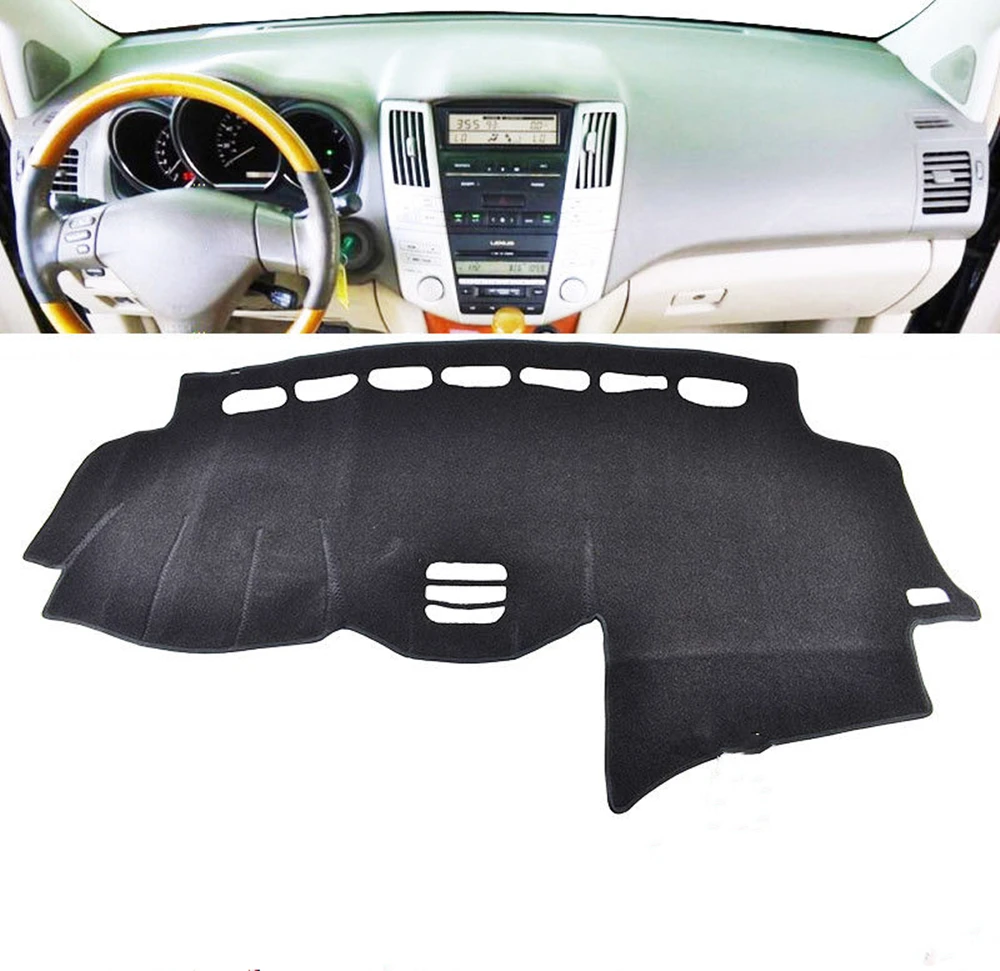 For Lexus RX RX300 RX330 RX350 2004-2009 Dashmat Dashboard Cover Console Dash Board Panel Heat Proof Mat Front Sun Shade Carpet