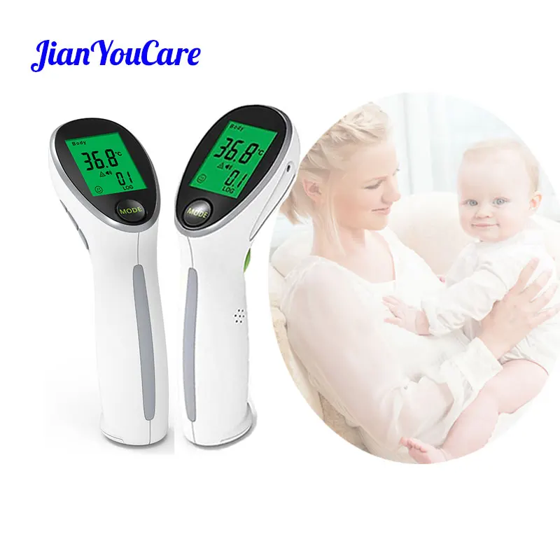 

JianYouCare Digital Portable Non-contact Infrared Thermometer Gun Fever Children Adult Body & surface Temperature Outdoor travel