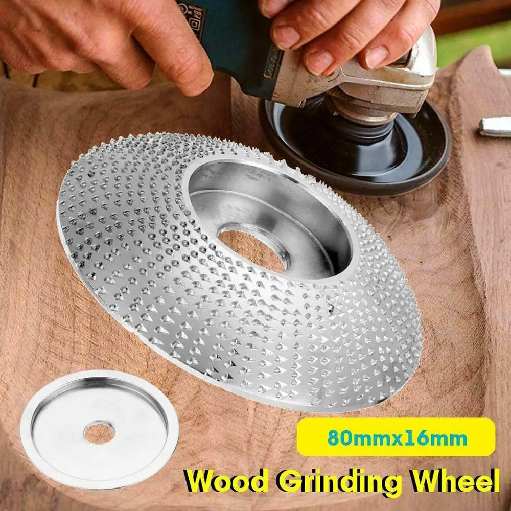 ล้อขัด Arc-Shaped Burr บดล้อสำหรับงานไม้ขัดพลาสติก Barbed Disc เครื่องบดมุม
