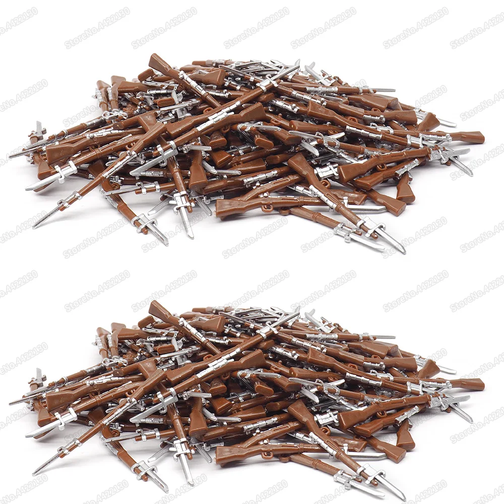 Military Building Block Army WW2 Combat Stab Guns Soldier Equipment Moc Special Forces Figures Battlefield Model Child Gift Toys