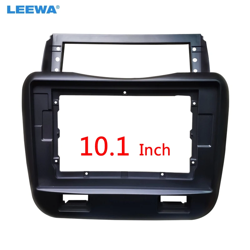 

LEEWA Car Audio 10.1" Big Screen Fascia Frame For JAC Refine 2011 2Din Stereo Dash Fitting Panel Frame Installation Kit #CA4833