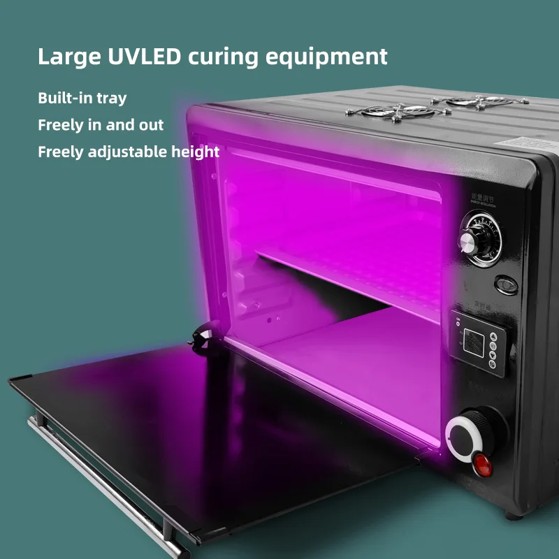 Large UV oven, large size UV curing box, 3D printing UV glue curved screen mobile phone repair OCA