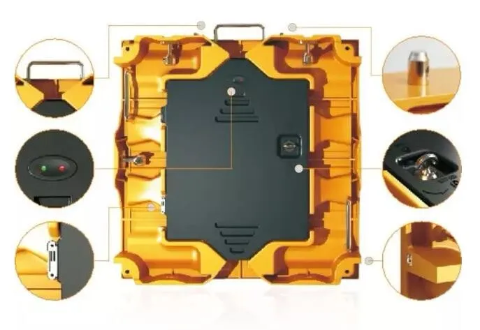 P2 HD innen vermietung led-display