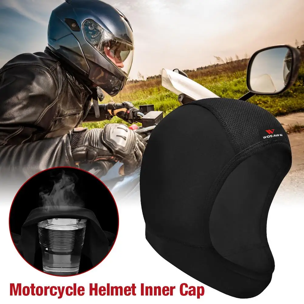 Bicycle Head Scarf Helmet Liner Breathable Quick Dry Breathable Hat Moisture Wicking Cooling for Cycling / motorcycle