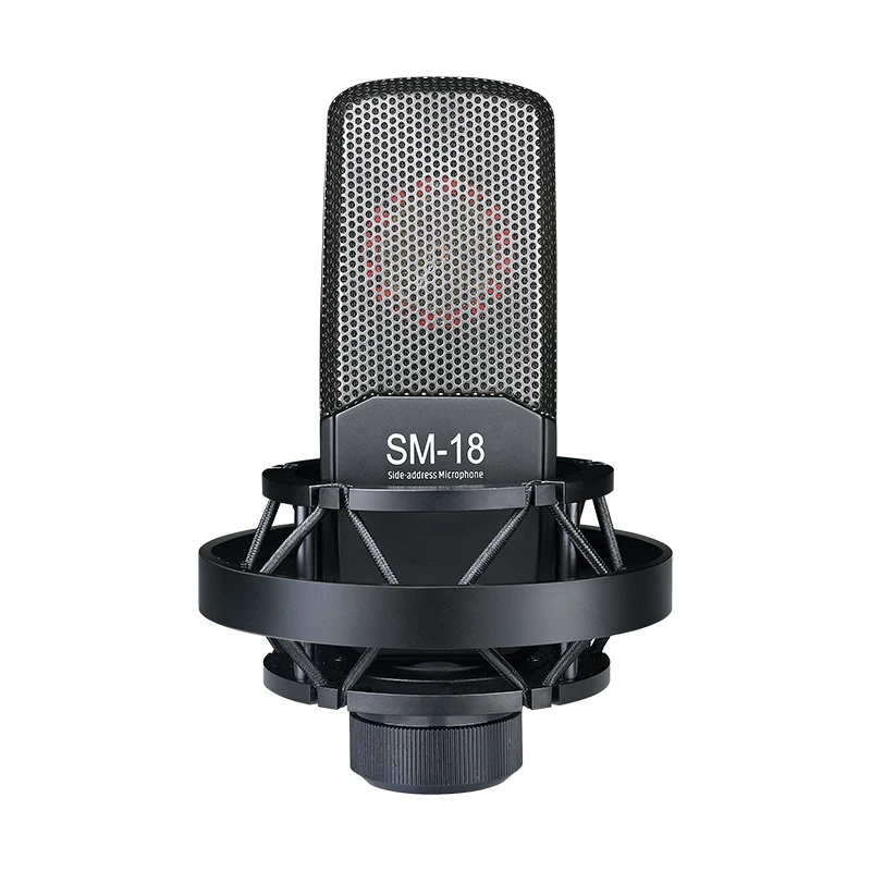 Takstar SM-18 large diaphragm condenser recording microphone for vocal/professional/network live broadcast/instrument recording