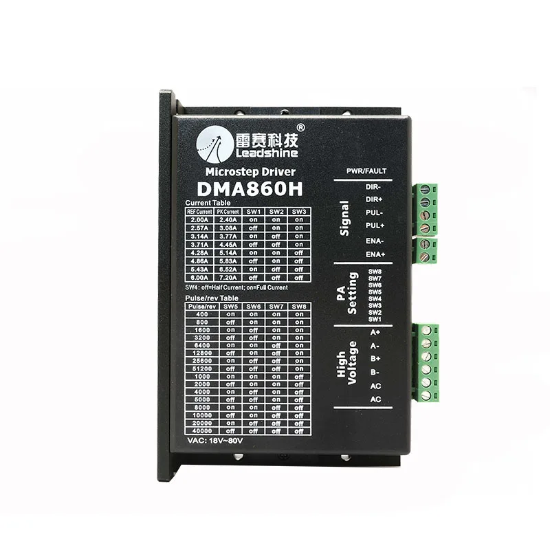 

original 2-phase Digital driver genuine DMA860H for 57 and 86 stepper motor driver can replace MA860H M860