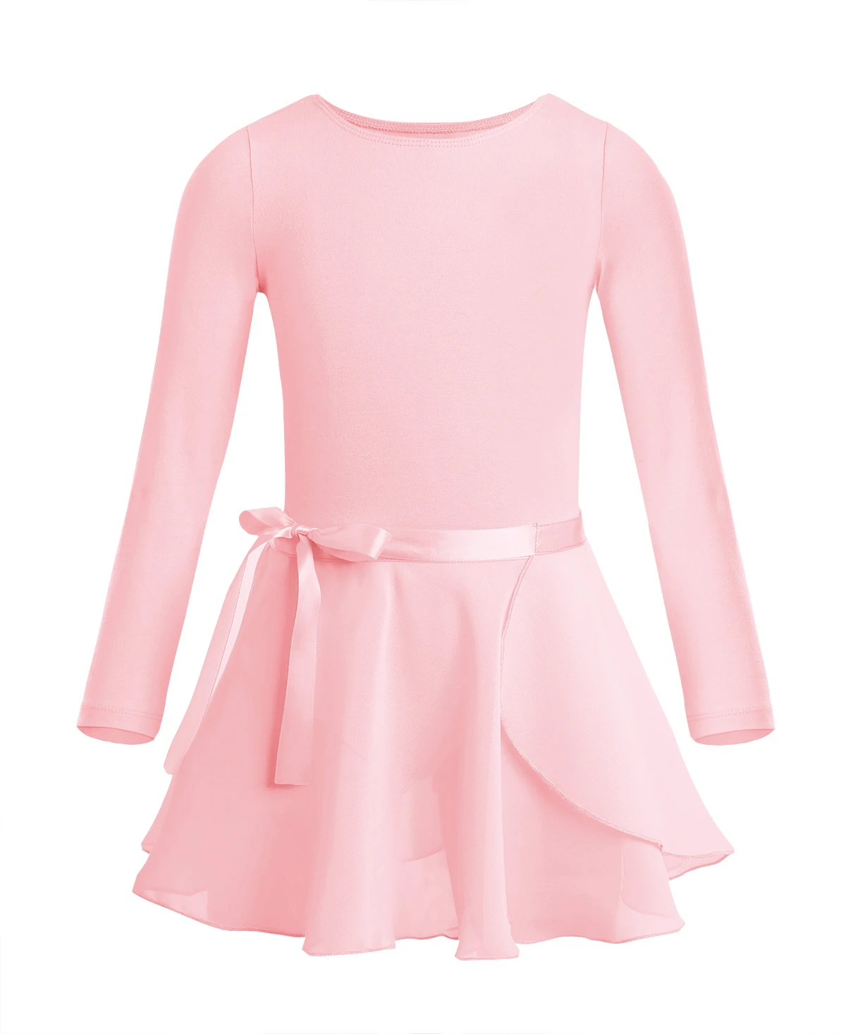 Robe de danse de ballet pour filles, justaucorps en phtalcoton, jupe en mousseline de soie, tenue, 2 pièces