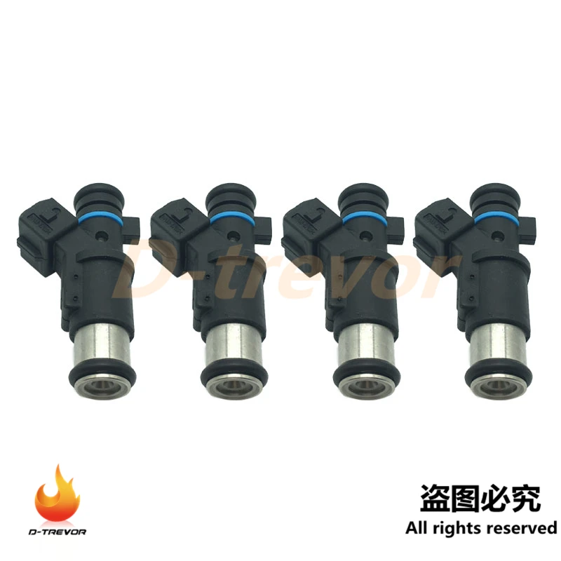 4pcs OEM 01F002A Fuel Injector For Citroen C2 C3 Peugeot 206 306 307 1984E0 75117168