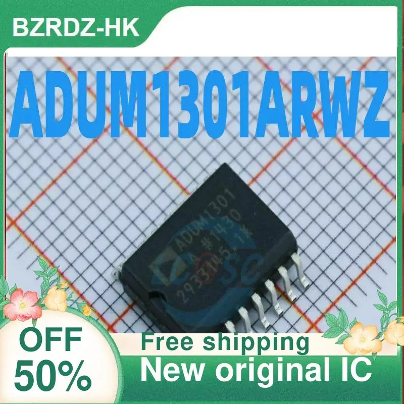 

5PCS ADUM1301ARWZ ADUM1301BRWZ ADUM1301CRWZ SOP-16 New original IC