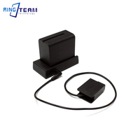 7.4V NPF Battery Plate + Fully Decoded DMW-DCC8 DC5.5*2.5mm Male for Panasonic Lumix DMC-G7 G6 G5 GX8 G81 G80 G85 Camera