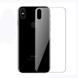 Transparent Back Film Tempered Glass For iPhone 13 12 Pro max mini 11 Pro XS MAX X 8 7 Plus XR Screen Protector Protective glass