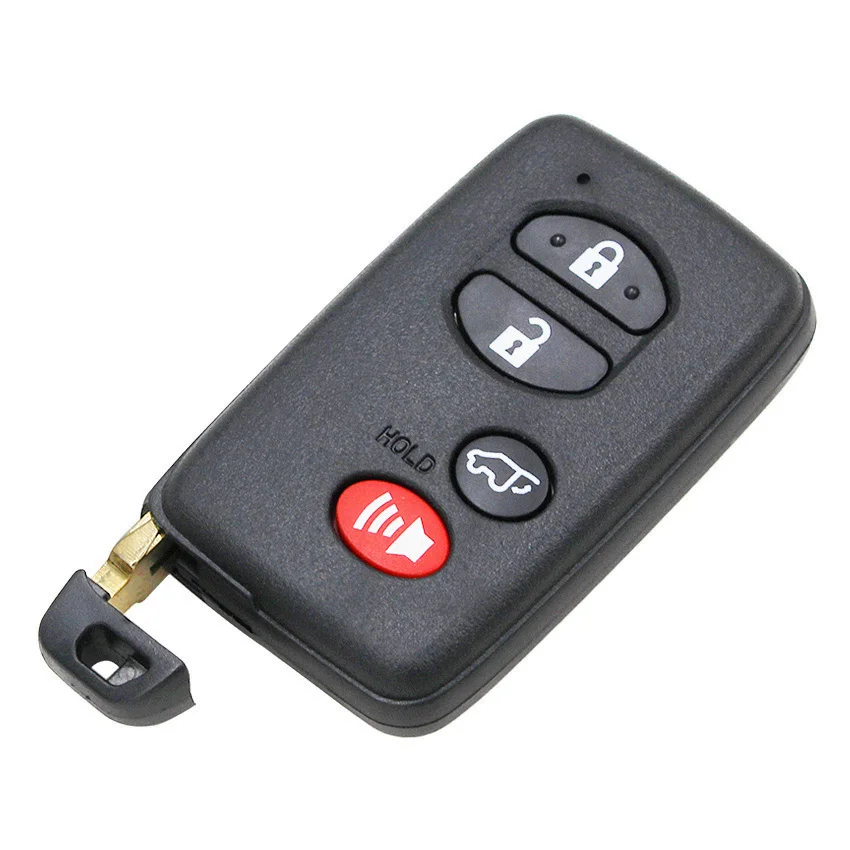 Ecusells 4 Buttons Smart Proximity Remote Key 312/314.3/315/433MHZ 4D Chip for Toyota Highlander FCC ID HYQ14AAB 271451-0140