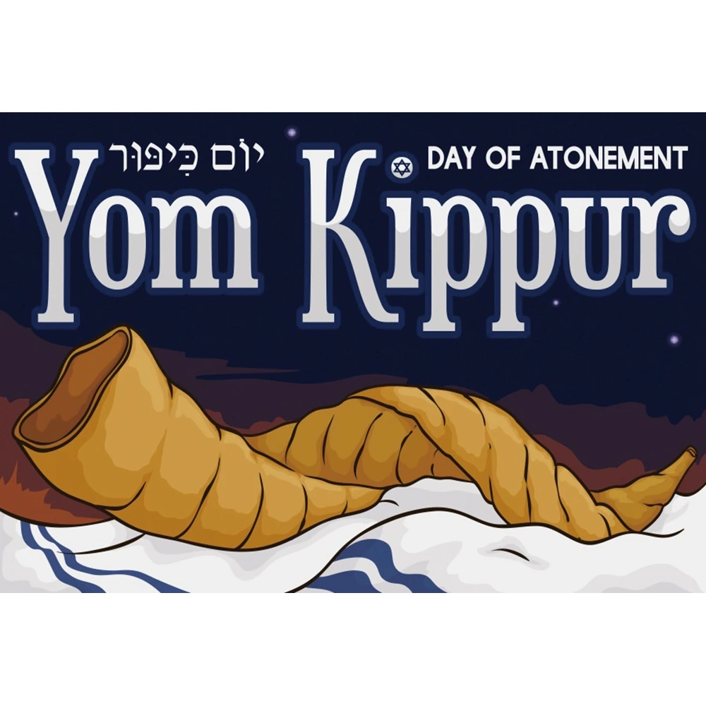 Yeele Photocall Rosh Hashanah Backdrop Yom Kippur Shofar Portrait Party Decor Photography Background Photographic Photo Studio