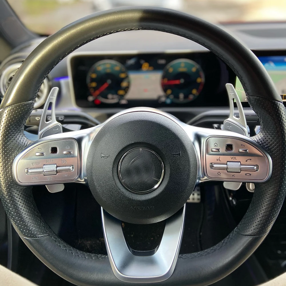 2019 2020 Auto Lenkrad Paddle Shifter Getriebe Shift Verlängerung Für Mercedes-Benz A-Klasse W177 Limousine V177 A180 A180d A200 A250