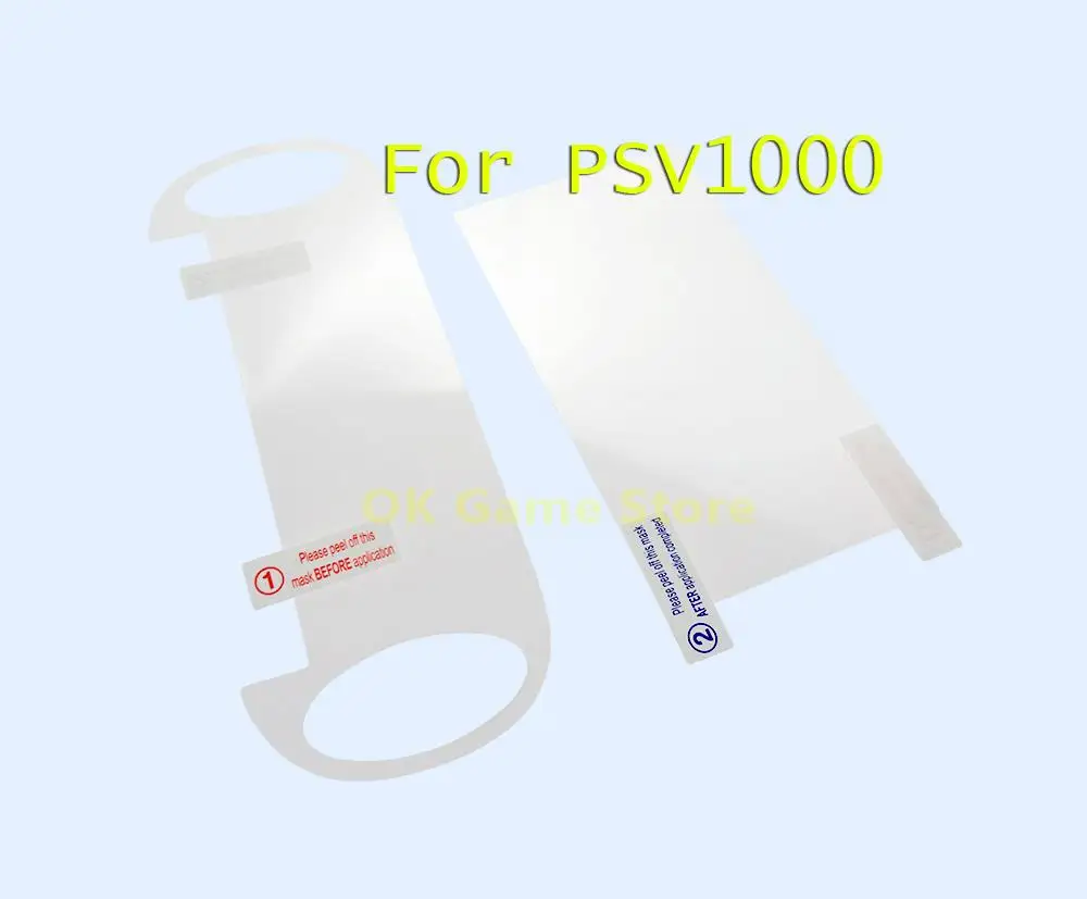 1ชุดสำหรับ PSV1000กระจกนิรภัยป้องกันฟิล์ม HD ป้องกันหน้าจอ HD ป้องกันรอยขีดข่วนสำหรับ PS Vita PSV 1000