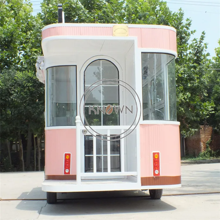 Classic Designed Most Popular China Made Mobile Food Cart Street Electric Food Truck For Sale