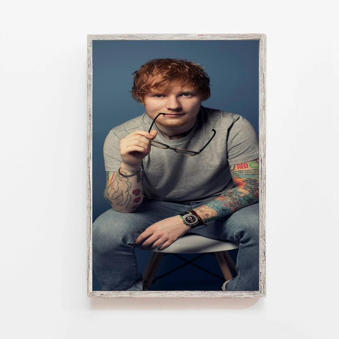 Ed Sheeran Poster Star Music Album Print Canvas Poster Home Decoration Wall Painting (No Frame)