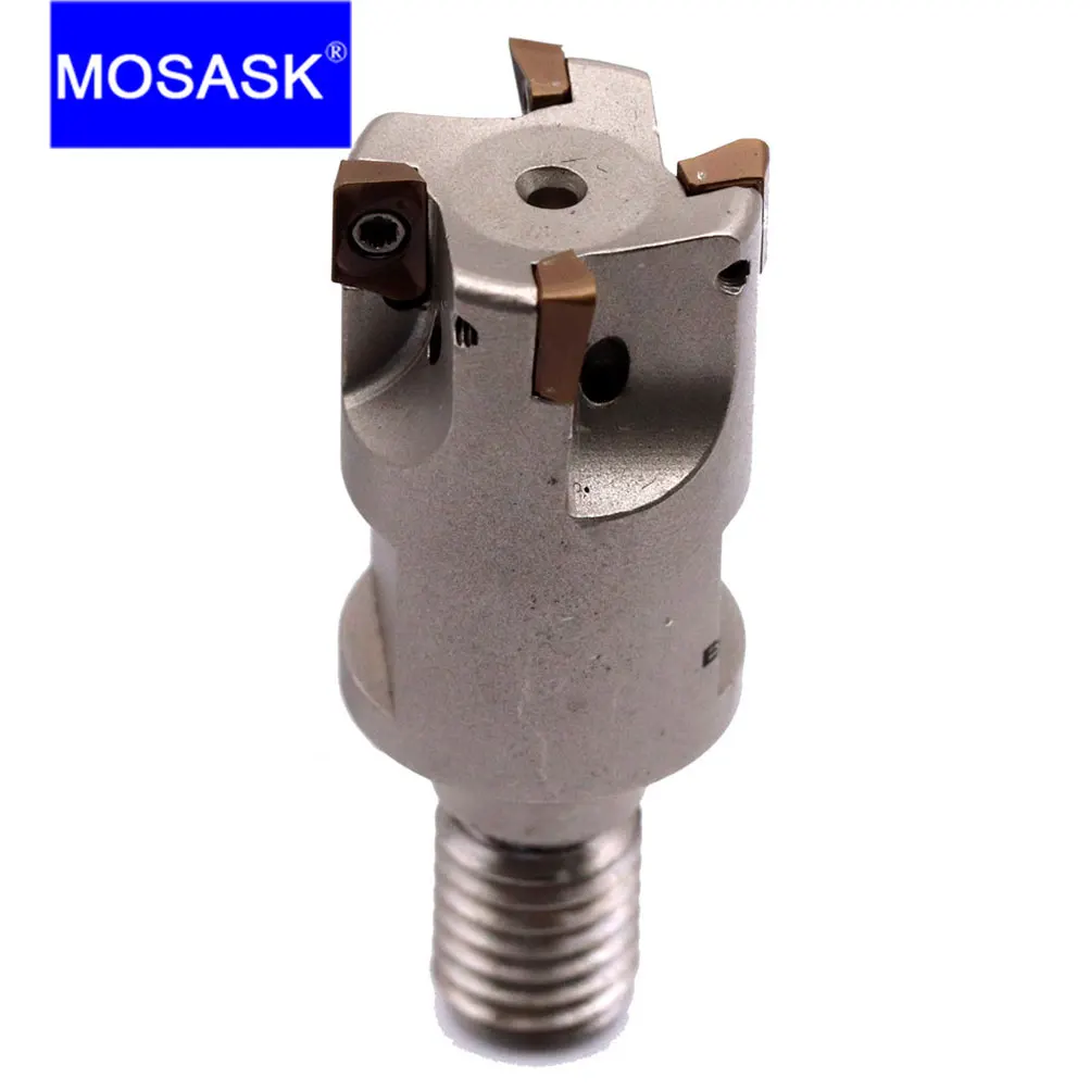 

MOSASK ASM Tools ASM07 16 12 20 mm CNC Lathe Right Angle Shoulder Precise Face End Mill Finishing Cutter Milling Arbor Tool