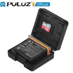 PULUZ Hard Plastic Battery Storage Box for DJI Osmo Action / Osmo Action 3 / GoPro Hero11 / HERO10 /9 Black AHDBT-901 Battery