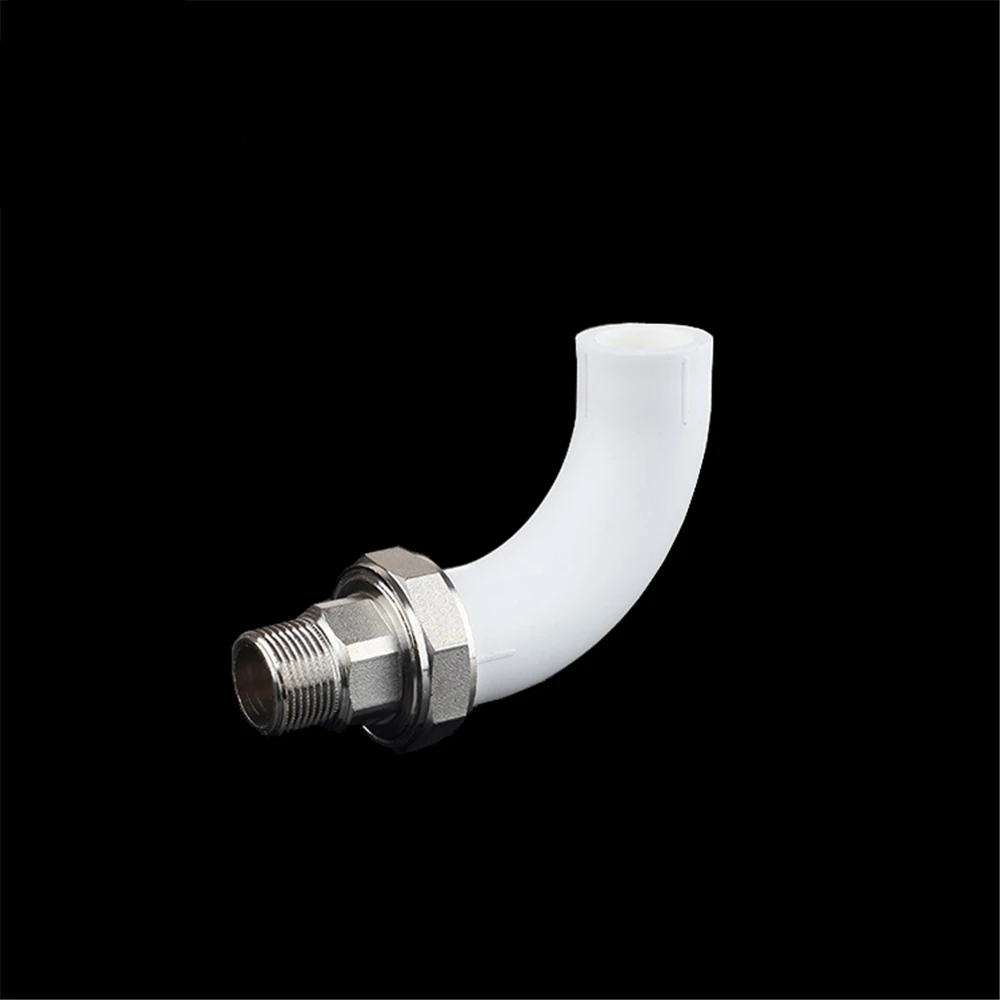 PPR Shunshui Elbow Big Bend Inner Wire Outer Wire Copper Union Joint Large Flow 20 4 Water Pipe Fittings