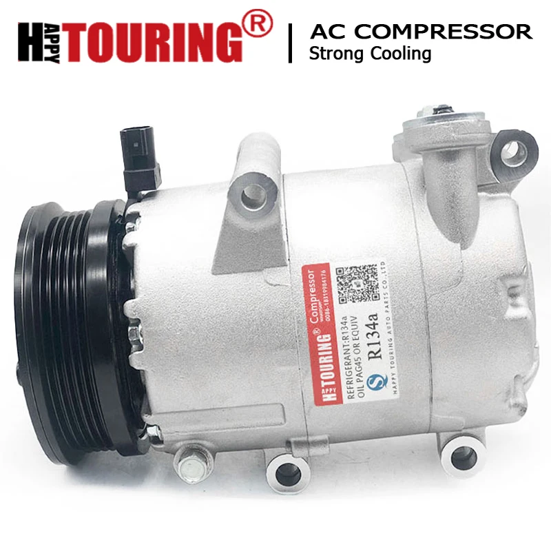 AC Compressor for FORD FOCUS C-MAX II Turnier Station 1.8L 1329719 1333042 1368905, 1388676 1428475 1432770 1439594 1465224