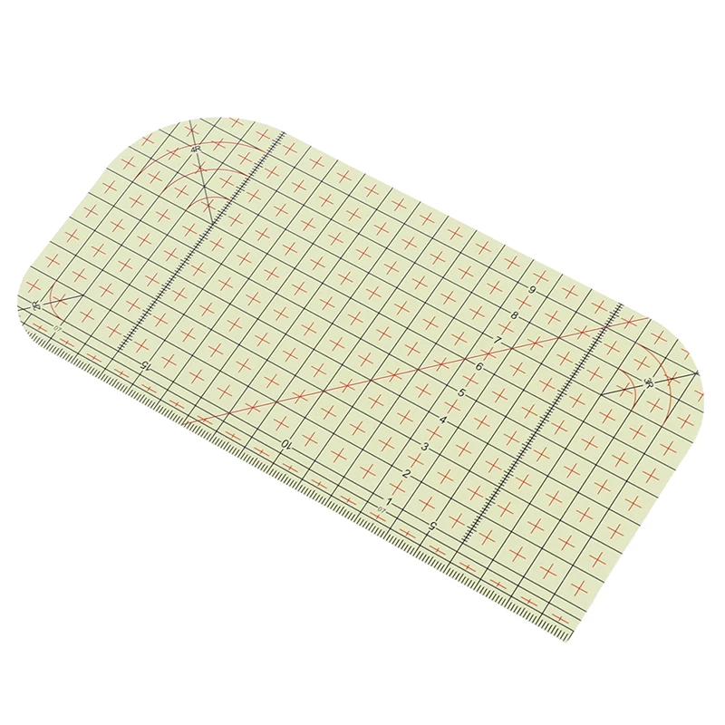Resistente al calore Righello Da Stiro Uso Domestico Strumento Stiratura A Caldo Righello Patchwork Tailor Mestiere di Cucito FAI Da TE Forniture Strumento di Misura 20x10cm