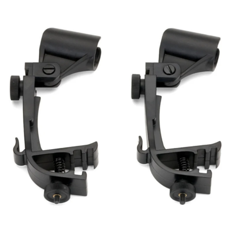 Clip de micrófono a prueba de golpes, accesorios para instrumentos musicales, 6 unidades