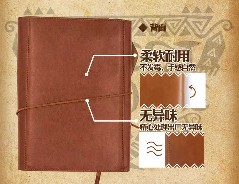 Nuovo Retro Notebook Monster Hunter Cosplay cuoio dell'unità di elaborazione diario diario di lavoro Anime mano libro raccoglitori regalo Prop