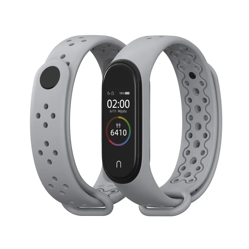 Силиконовый ремешок для Mi Band 4, силиконовый браслет для Xiaomi Opaska Pasek 3 4, браслеты Pulseira для Miband 3, спортивные аксессуары для запястья Xiomi
