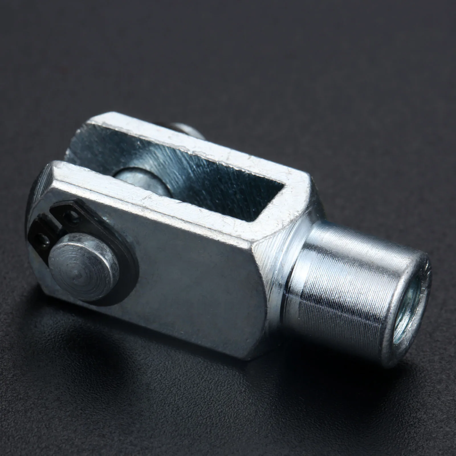 Y-16 M6 * 1 Đầu Ren Xi Lanh Khí Nén Thanh Kim Loại Piston Clevis Y Khớp Phù Hợp Với 16Mm Cấu Tạo Bằng Khí Nén Không Khí Cơ Học liên Kết Phần Cứng Đơn Vị