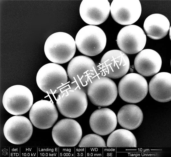 

Monodisperse hybrid silica microspheres/polyorganosilsesquioxane microspheres/monodisperse mesoporous silica microspheres Partic