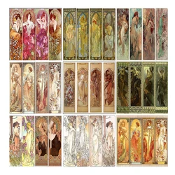 Diy diamentowa mozaika Alphonse Maria Mucha obraz w hafcie diamentowym kompletny zestaw Home Decor Wall Art duże rozmiary znane obrazy