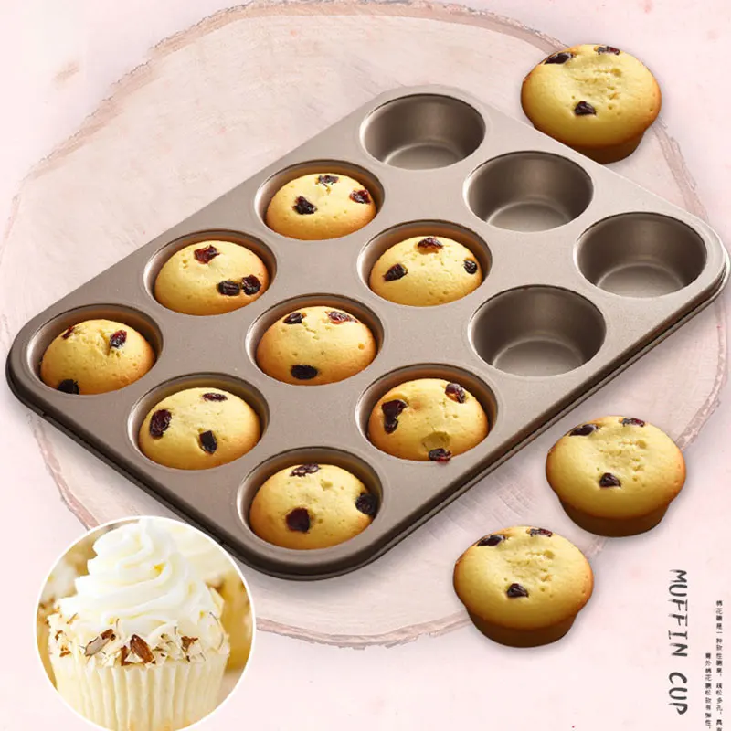 Cake Moulds Donut Baking Pan Home Kitchen Baking Appliances Dessert Cake Baking Utensils Carbon Steel High Temperature Resist