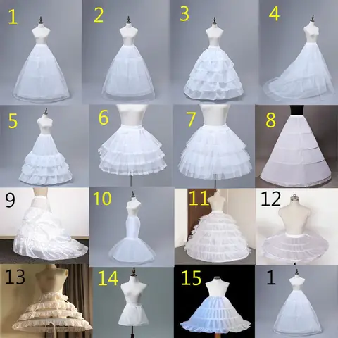 Wedding Crinoline Petticoat JIERUIZE