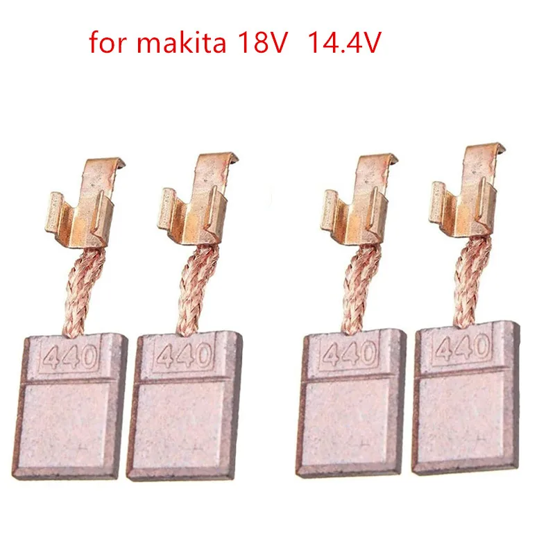 MAKITA 카본 브러시, 194427-5 CB 440, 18V, 14.4V, CB440, TD134D, BFS440, 194159-4, 195021-6, CB-448, CB-436, CB-440, BDF445, 2 쌍