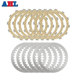 AHL Motorcycle Clutch Friction Plates Kit & Steel Plates For BMW G650X G650GS G 650X G 650GS G650 X G650 GS Engine Parts