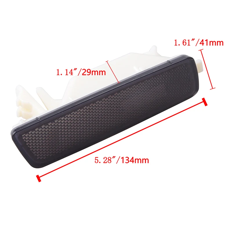 Side Marker Lamp Housing Front Bumper Indicator Turn Signal Light Case Fit For VW Mk5 GTI Jetta Rabbit 05-09 Car Accessories