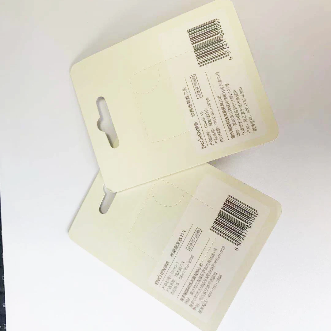 ENCHEN دفعة استبدال مقص الشعر شفرات دفعة نانو السيراميك القاطع رئيس أبيض أسود العلامة التجارية الأصلية