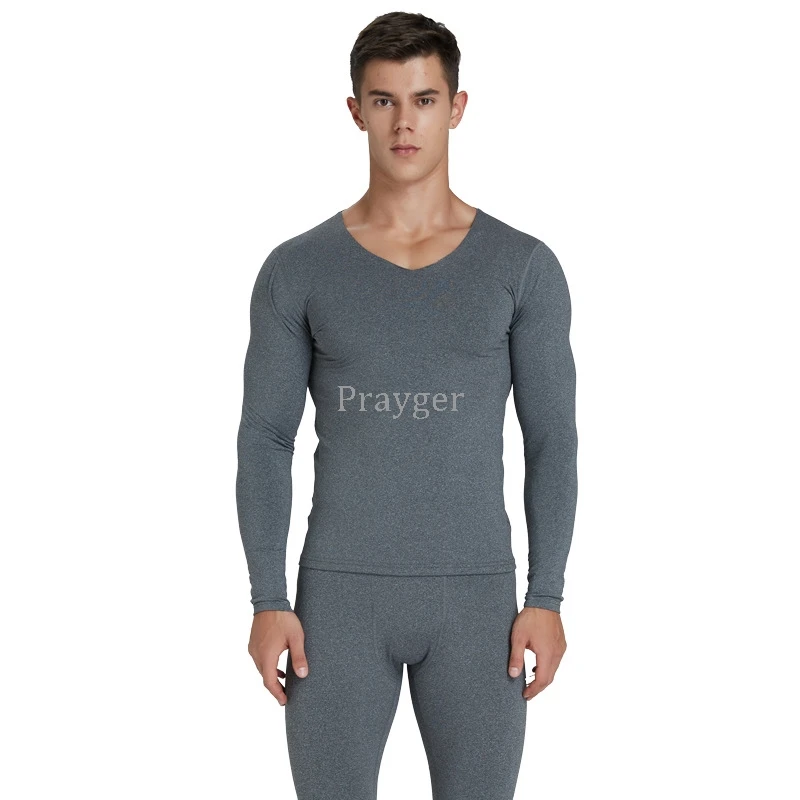 Men Thermal Underwear Winter Long Johns Male Tops Buttoms Clothes Invisible Set  Big Large Waist L-4XL