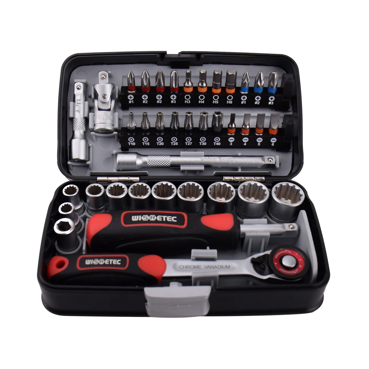 38pcs Mini Ratchet Wrench Set 1/4\